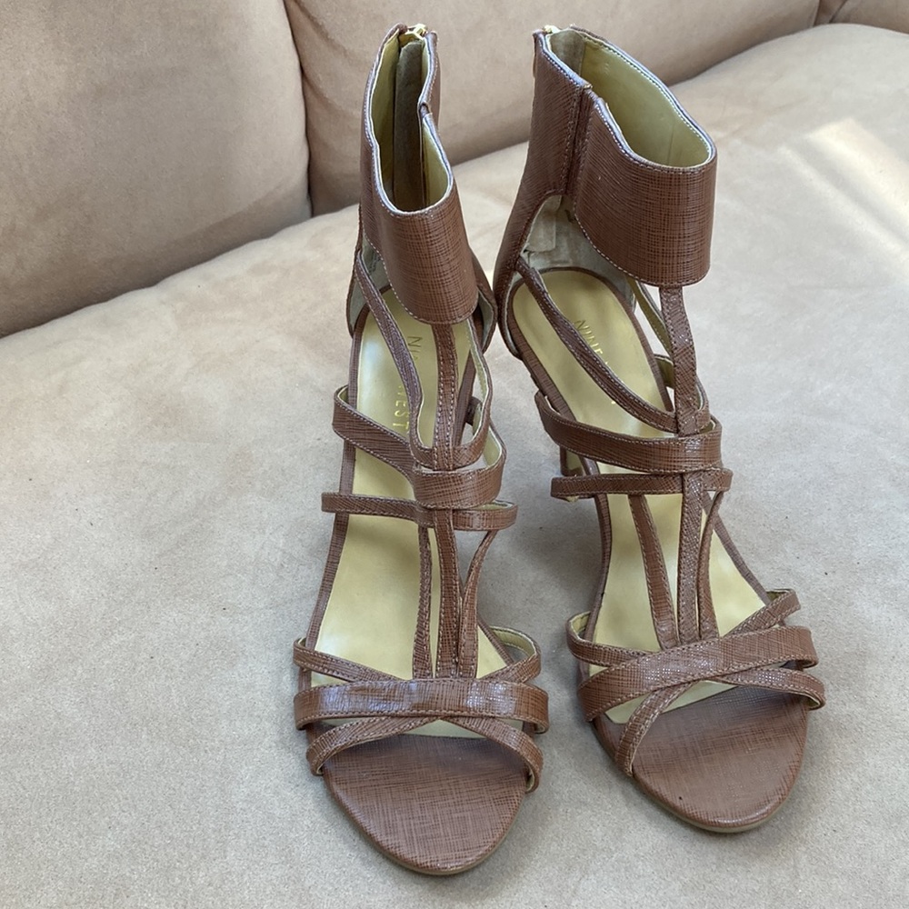 nine west gladiator heels